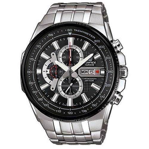 Image of Casio Edifice satin rustfri stål quartz multifunktion (5226) herre ur, model EFR-549D-1A8VUEF